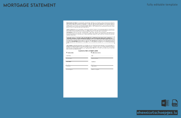 VTB-Bankhypothekenabrechnung (Russland) im Word- und PDF-Format – 3 Beispielvorschau